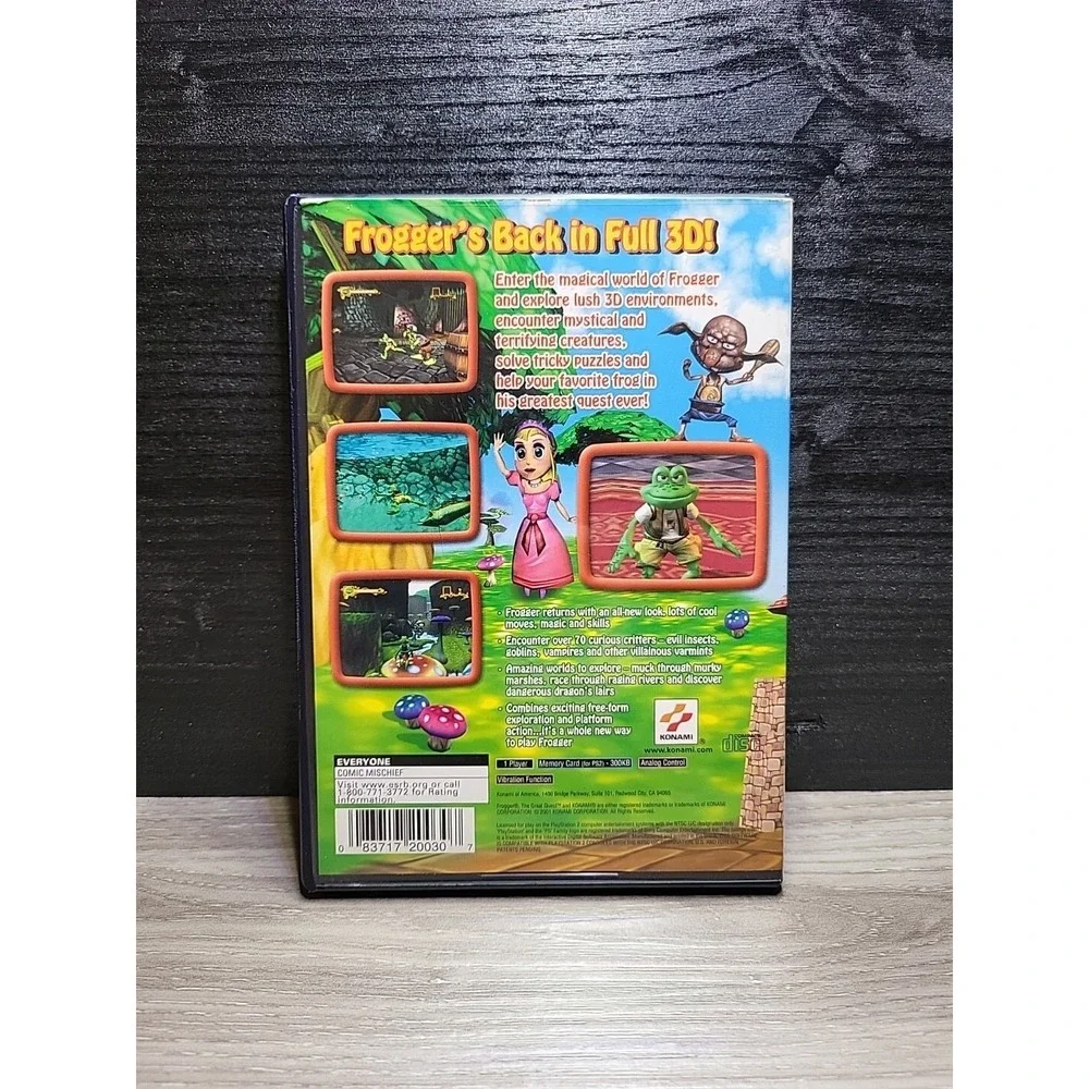 Frogger: The Great Quest (Sony PlayStation 2, 2001)